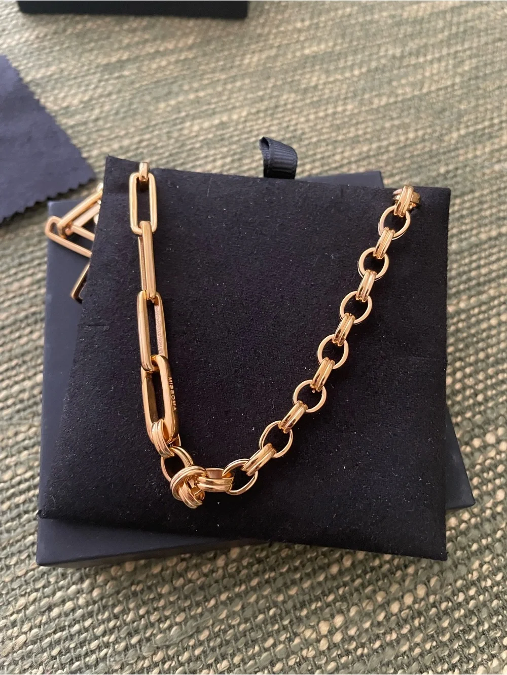 MISSOMA Axion Ridge 18kt gold-plated necklace - Picture 3 of 10